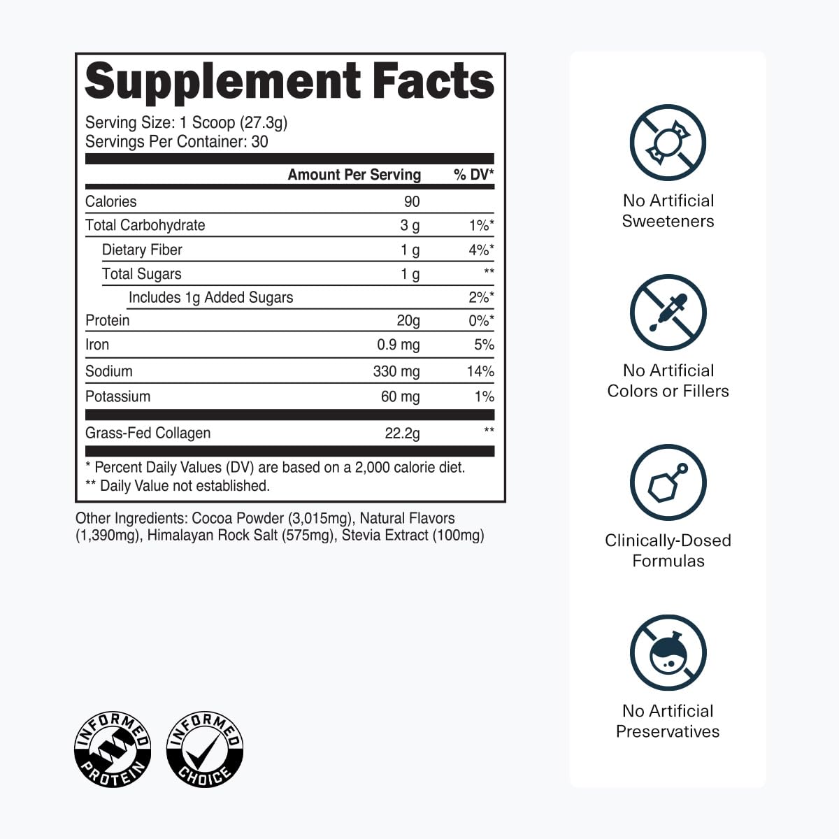 Transparent Labs collagen powder dissolving easily in water or coffee