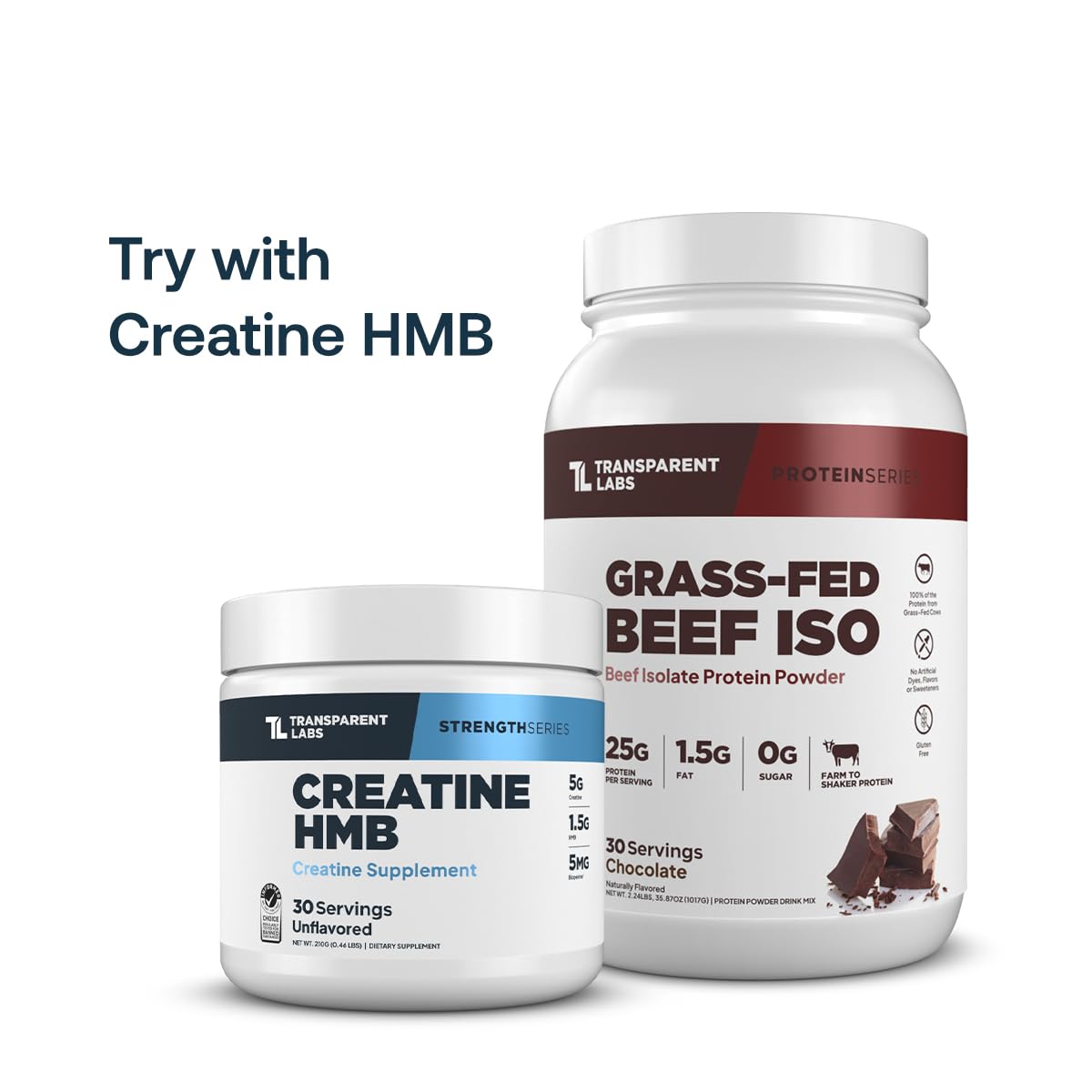 Transparent Labs post-workout scene showcases quick-digesting beef protein for between-meal fueling.