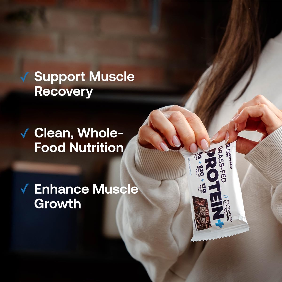 Protein+ Bars on-the-go serving idea for quick fueling during busy days