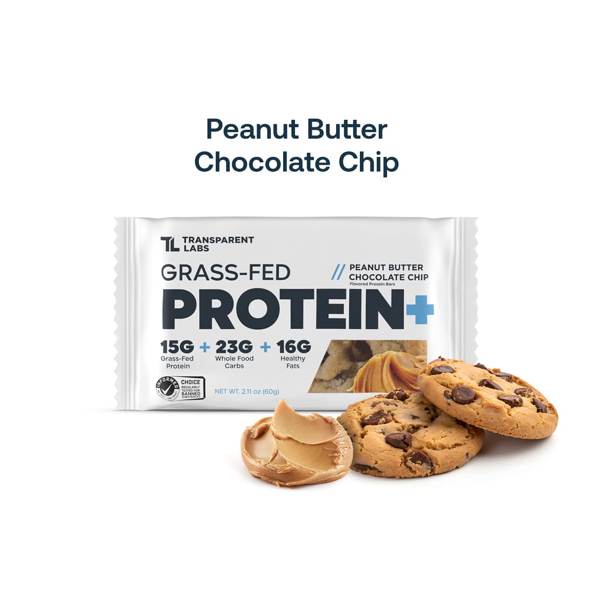 Transparent Labs Protein+ Bars on-the-go snack for steady energy