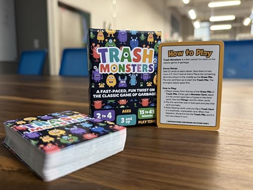 Trash Monsters featuring sneaky Trash Pandas for a playful twist.
