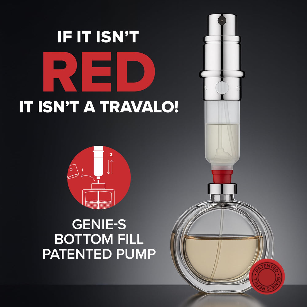 Travalo Classic HD inner vial remains leak-proof and TSA-friendly.