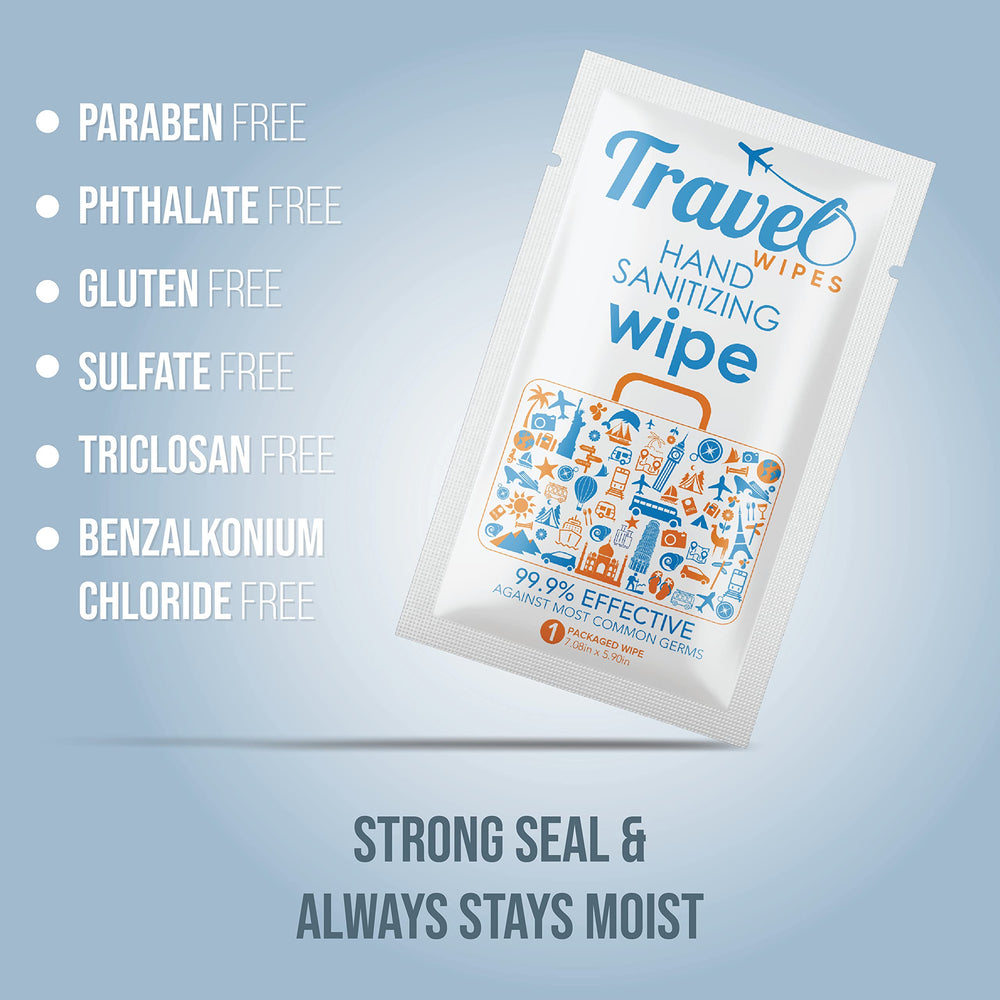 Travel Wipes durable wipes designed to withstand daily use on the go