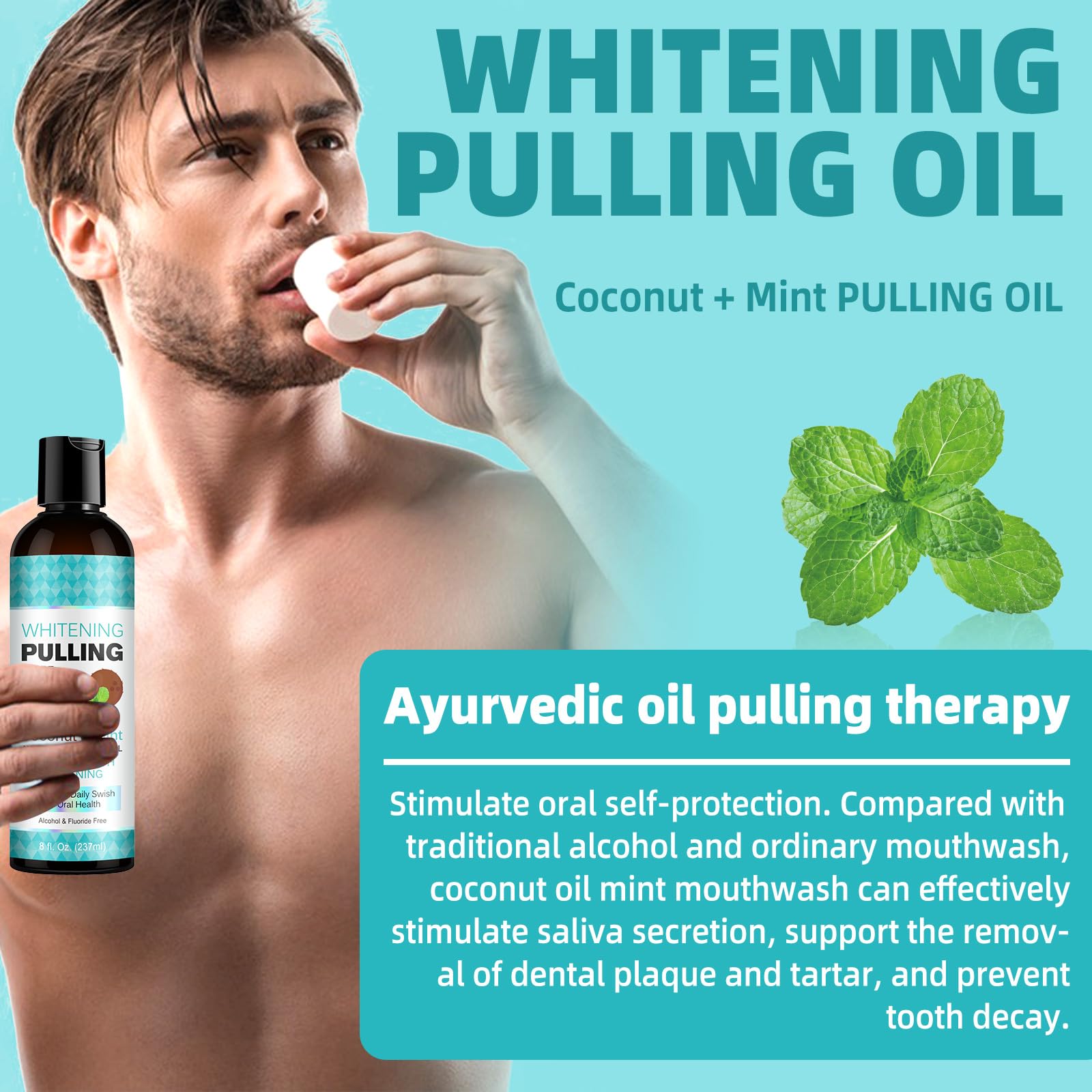 TRCSNCGP vegan cruelty-free label emphasizes sustainable oral care.