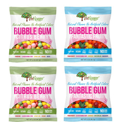 Tree Hugger Bubble Gum Citrus Berry—vibrant, fruit-flavored pieces for a tasty snack