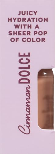 Plush applicator of Tree Hut Cinnamon Dolce Lip Oil ready for use