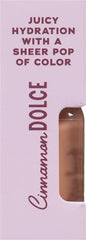 Plush applicator of Tree Hut Cinnamon Dolce Lip Oil ready for use