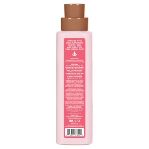 Tree Hut Hydraglow lotion texture highlights rich hydration without greasiness.