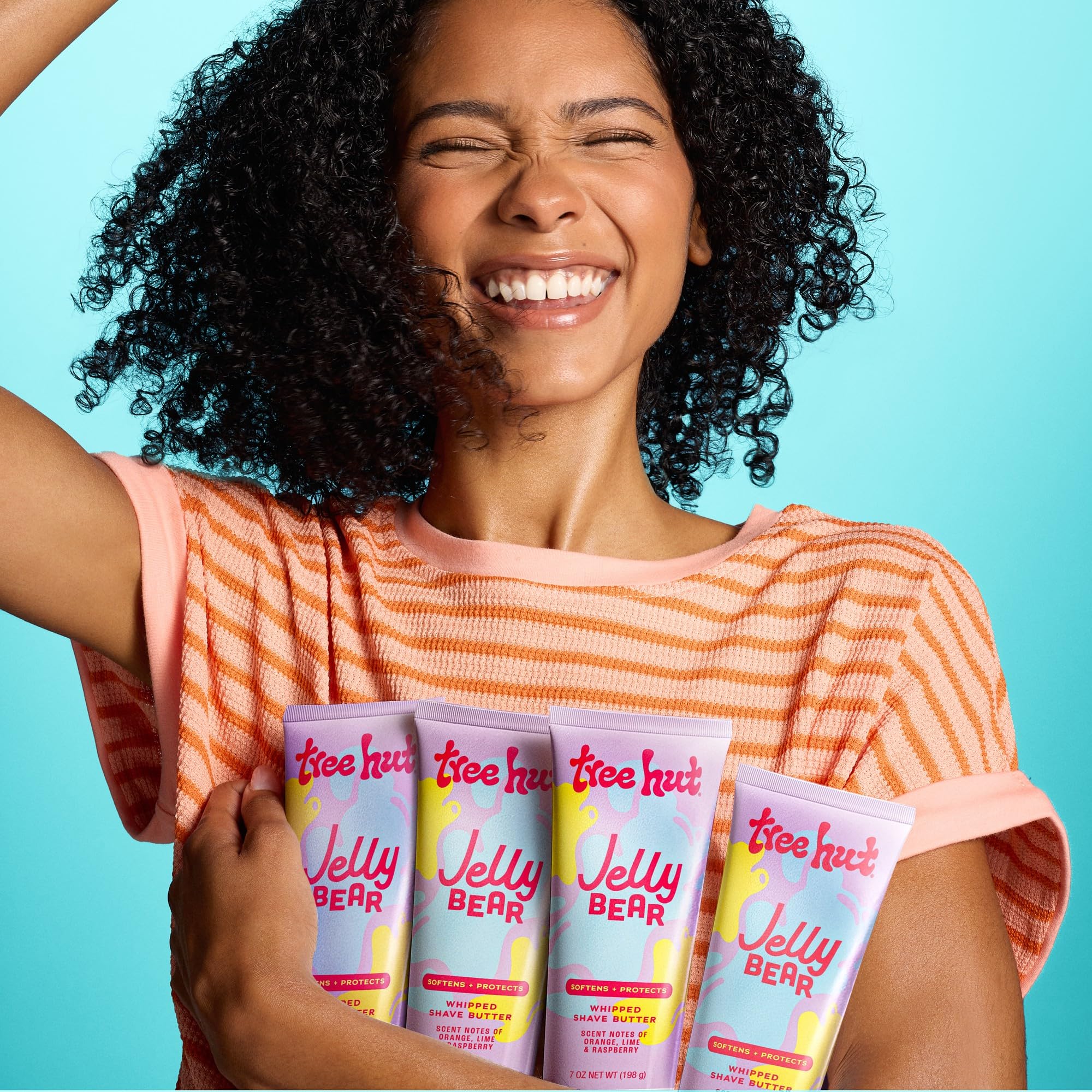 Application shot of Jelly Bear showing smooth glide and reduced friction