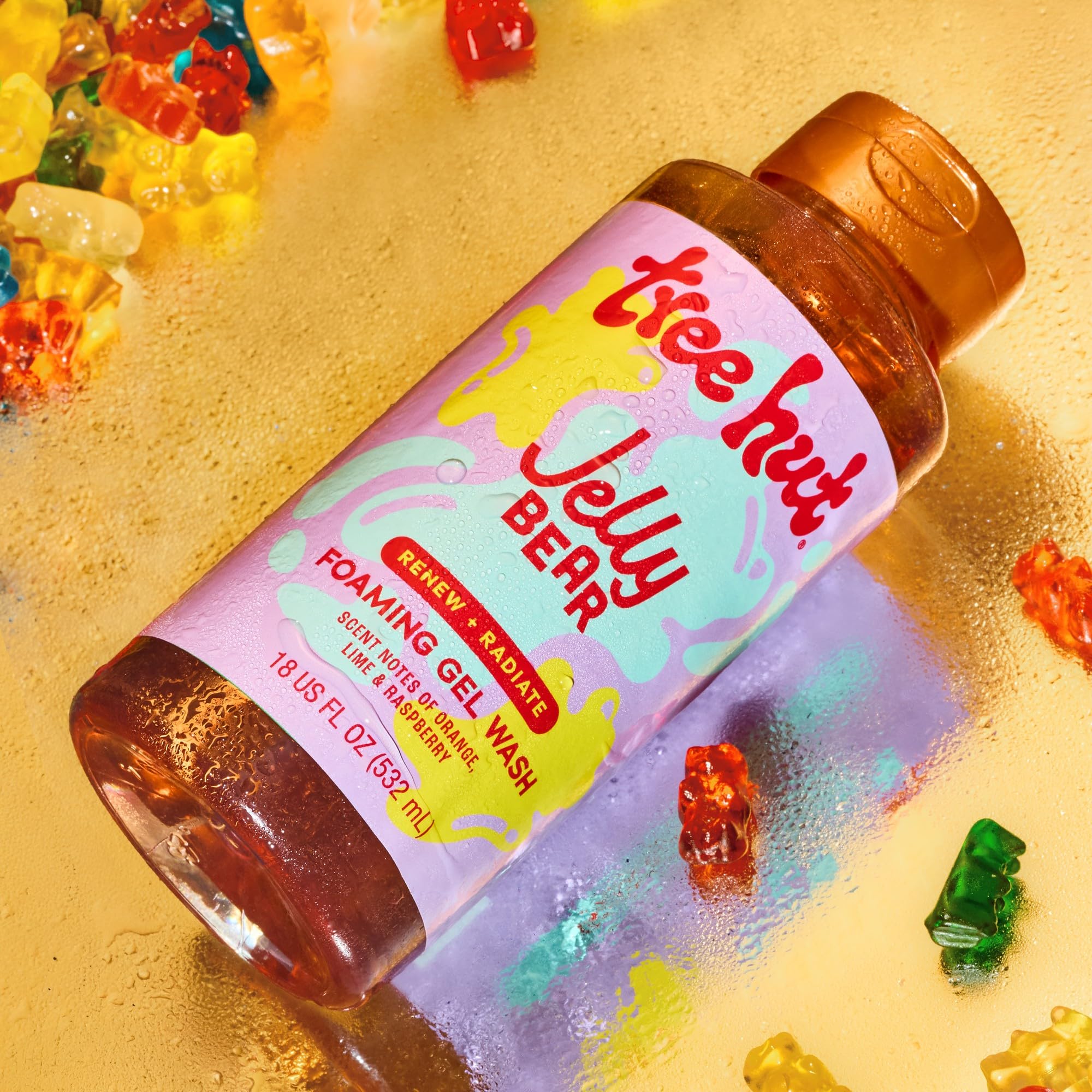 Tree Hut Jelly Bear Hydrating Skin supports moisture throughout the day.