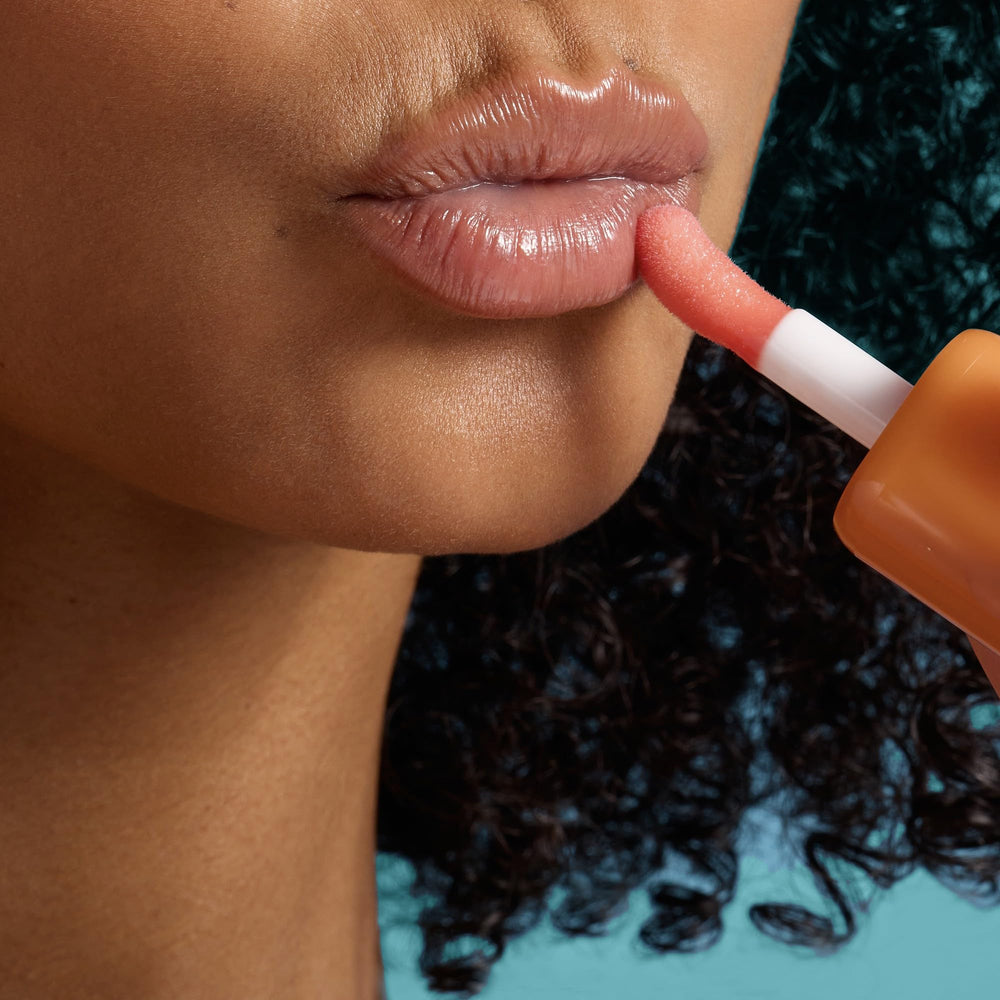 Tree Hut Jelly Bear lip oil with nourishing oils and vitamin E illustration