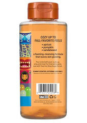 Tree Hut Sweet Pumpkin Wash foaming lather showing rich cleansing action
