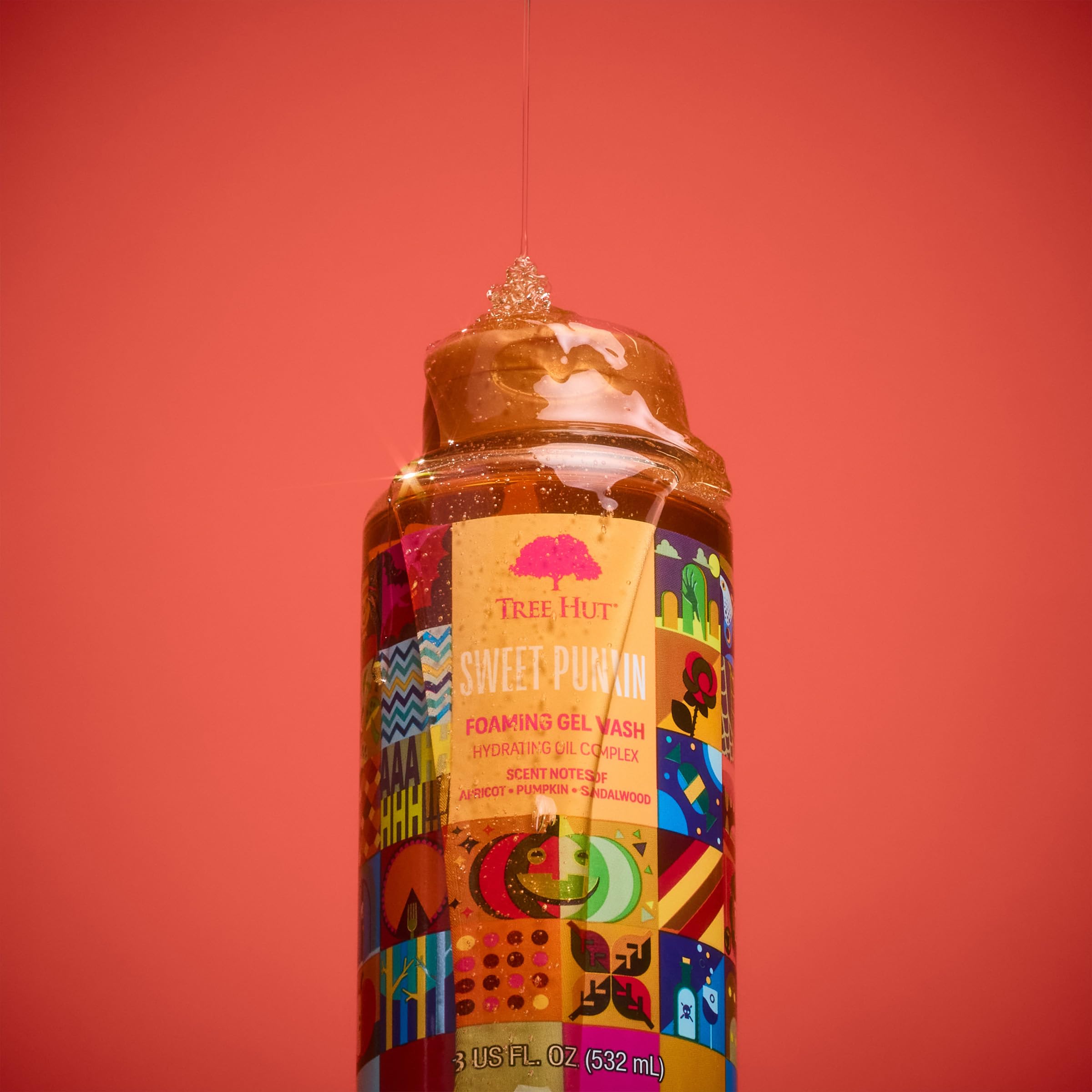 Tree Hut Sweet Pumpkin Wash vegan and free from parabens and sulfates
