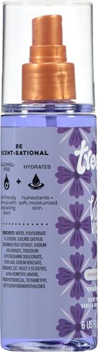 Tree Hut Violet Victory mist spray nozzle close-up showing quick-dry, non-sticky formula.