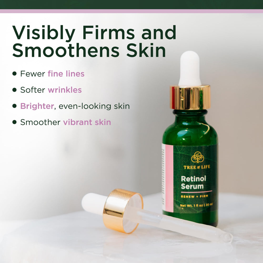 Tree of Life Serums Packaging Box showcasing premium, dermatologist-tested formulation.