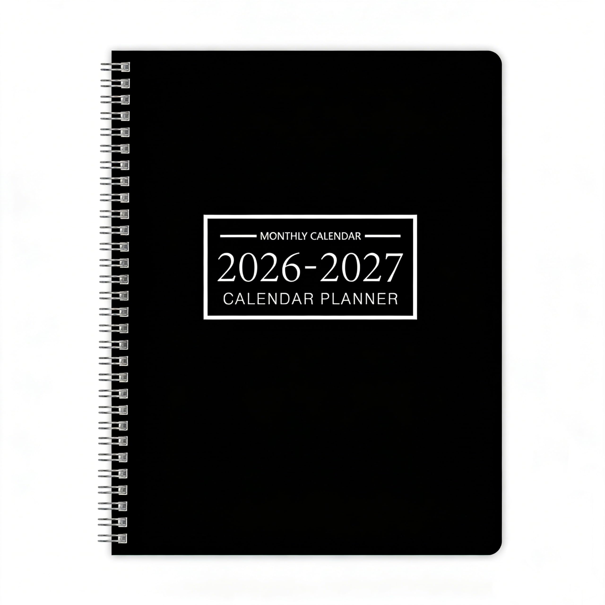 TREES monthly planner 2026-2027 cover view; durable and portable