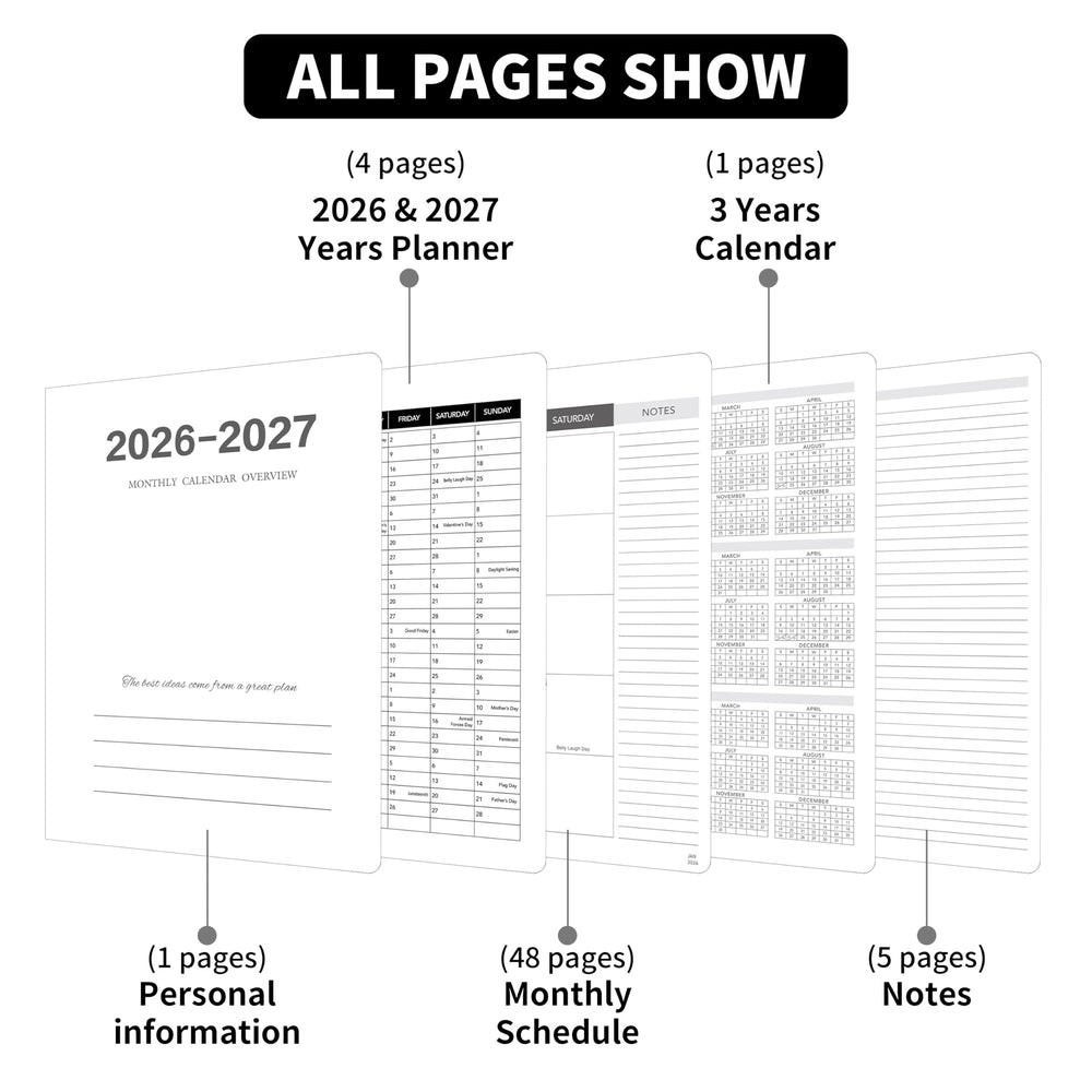 TREES 8.6 by 11 inch PVC cover protects pages