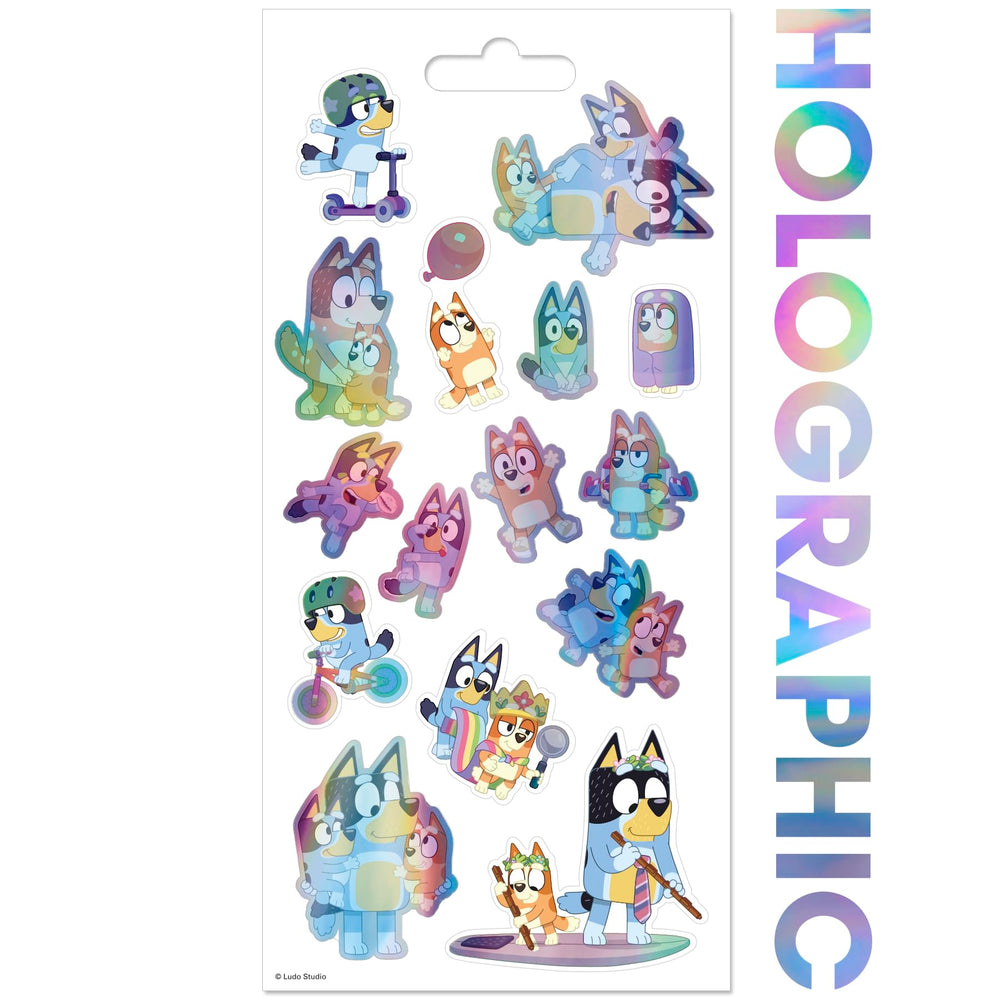 Trends International Bluey sticker collection overview for crafts and gifts