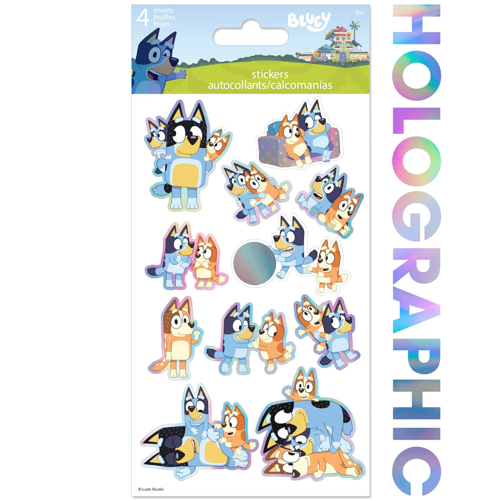 Trends International Bluey sticker sheets accordion storage for easy access