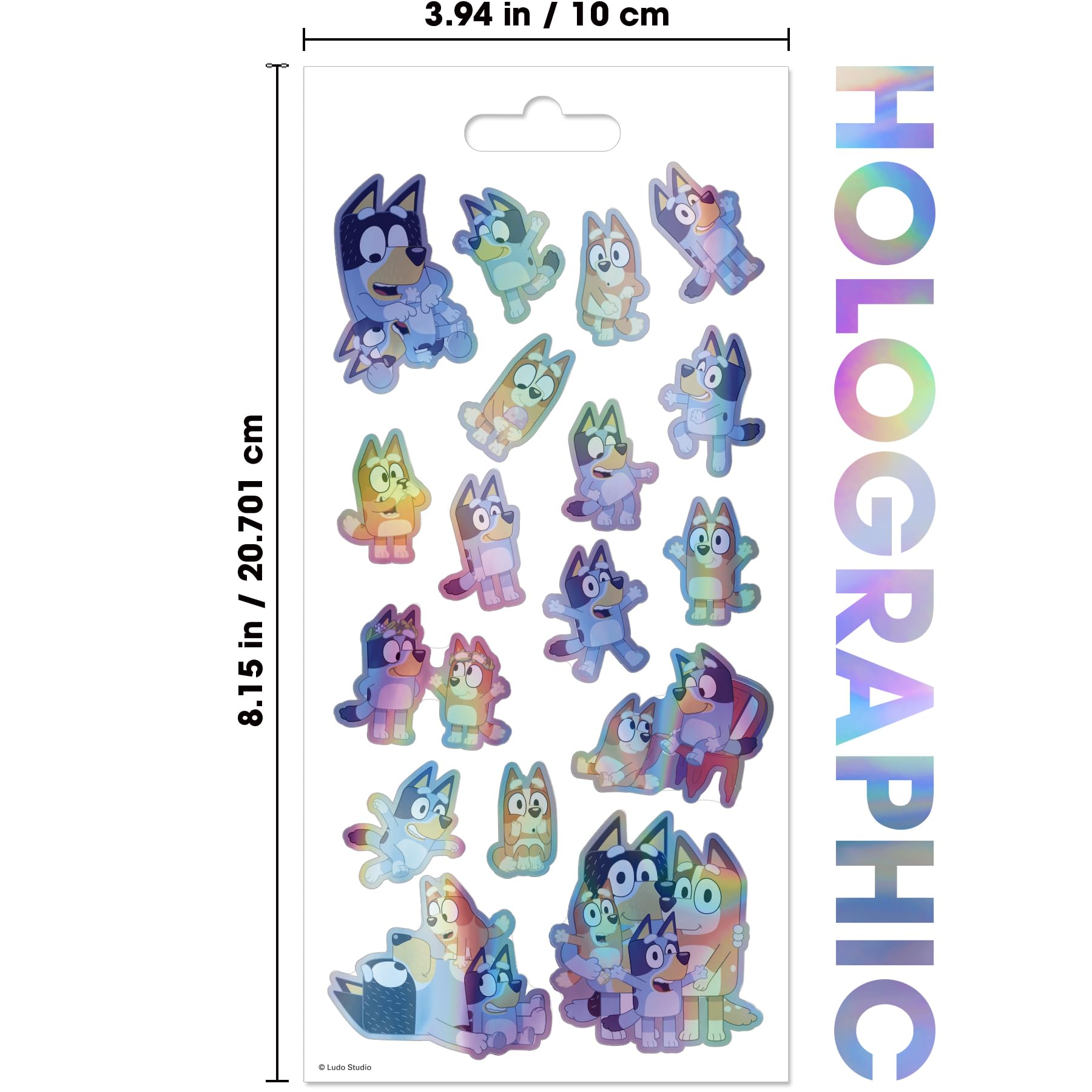Trends International Bluey stickers for gift projects and scrapbooks