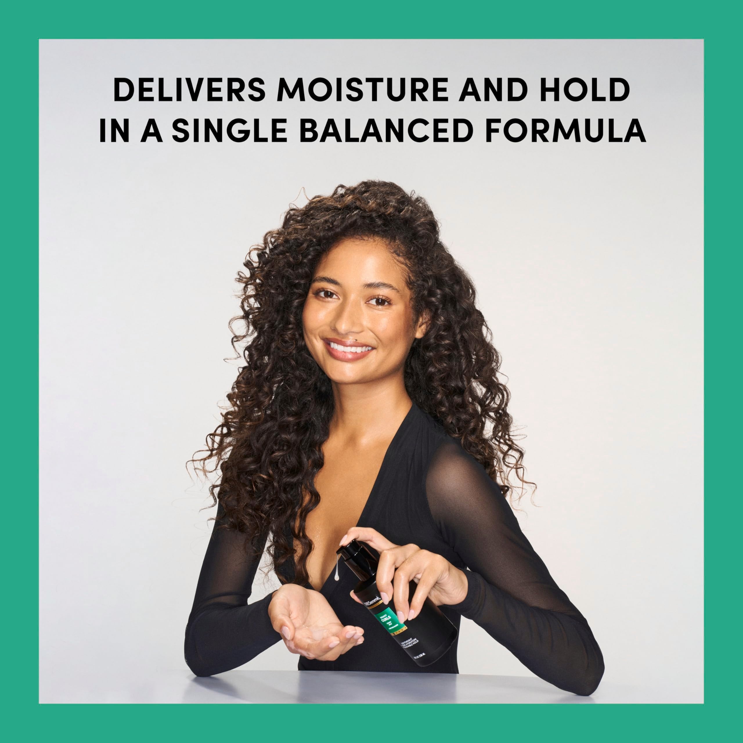 TRESemmé Bouncy Curls Cream Jelly creates defined curls with soft, natural feel.
