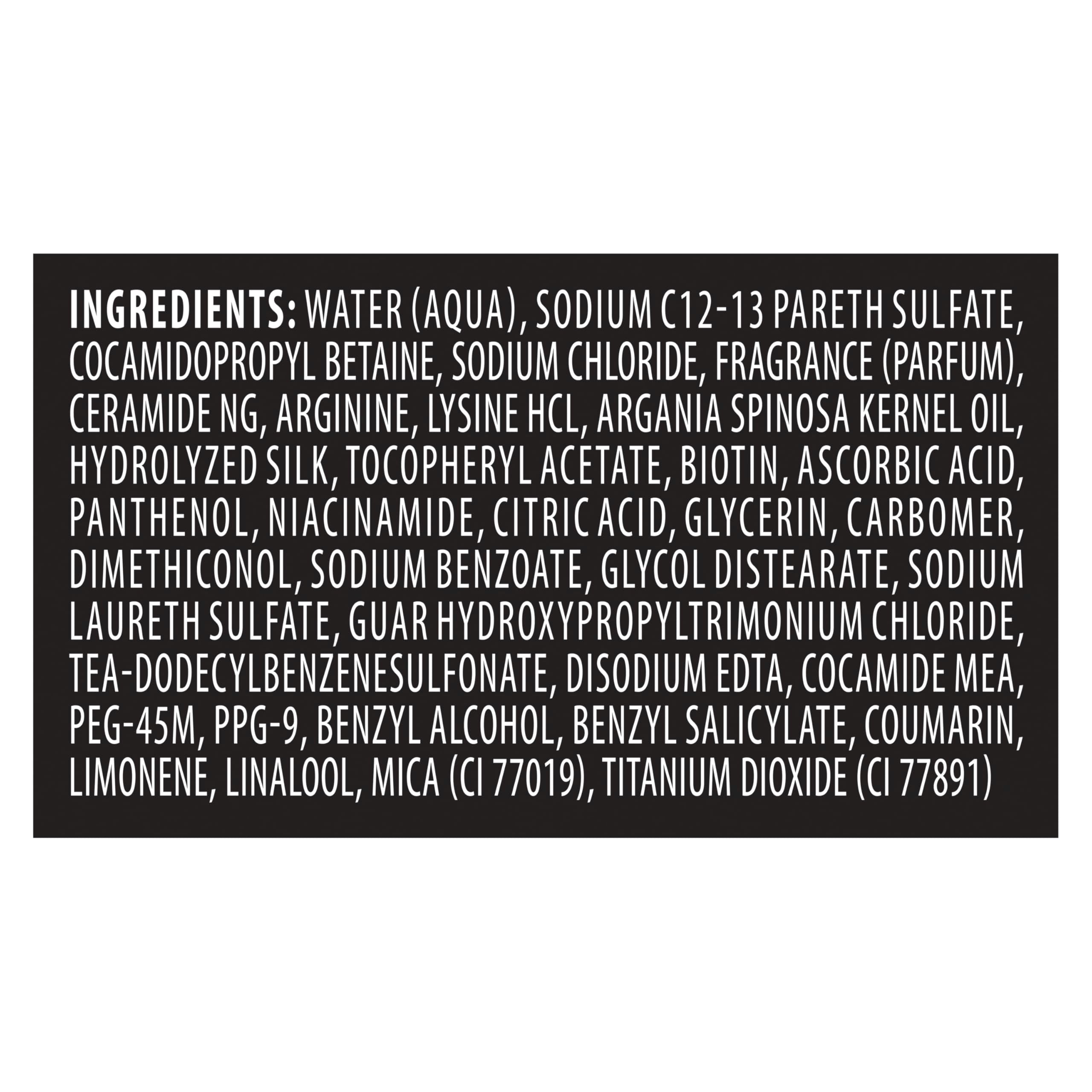 Soft, manageable hair after use conveys salon-soft finish.