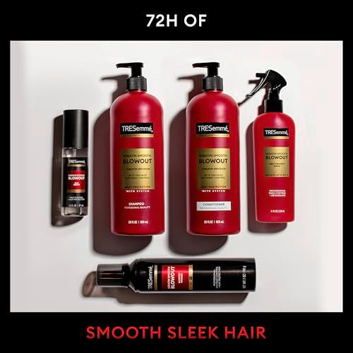 Hair strand shows reduced frizz after using Keratin Smooth Conditioner