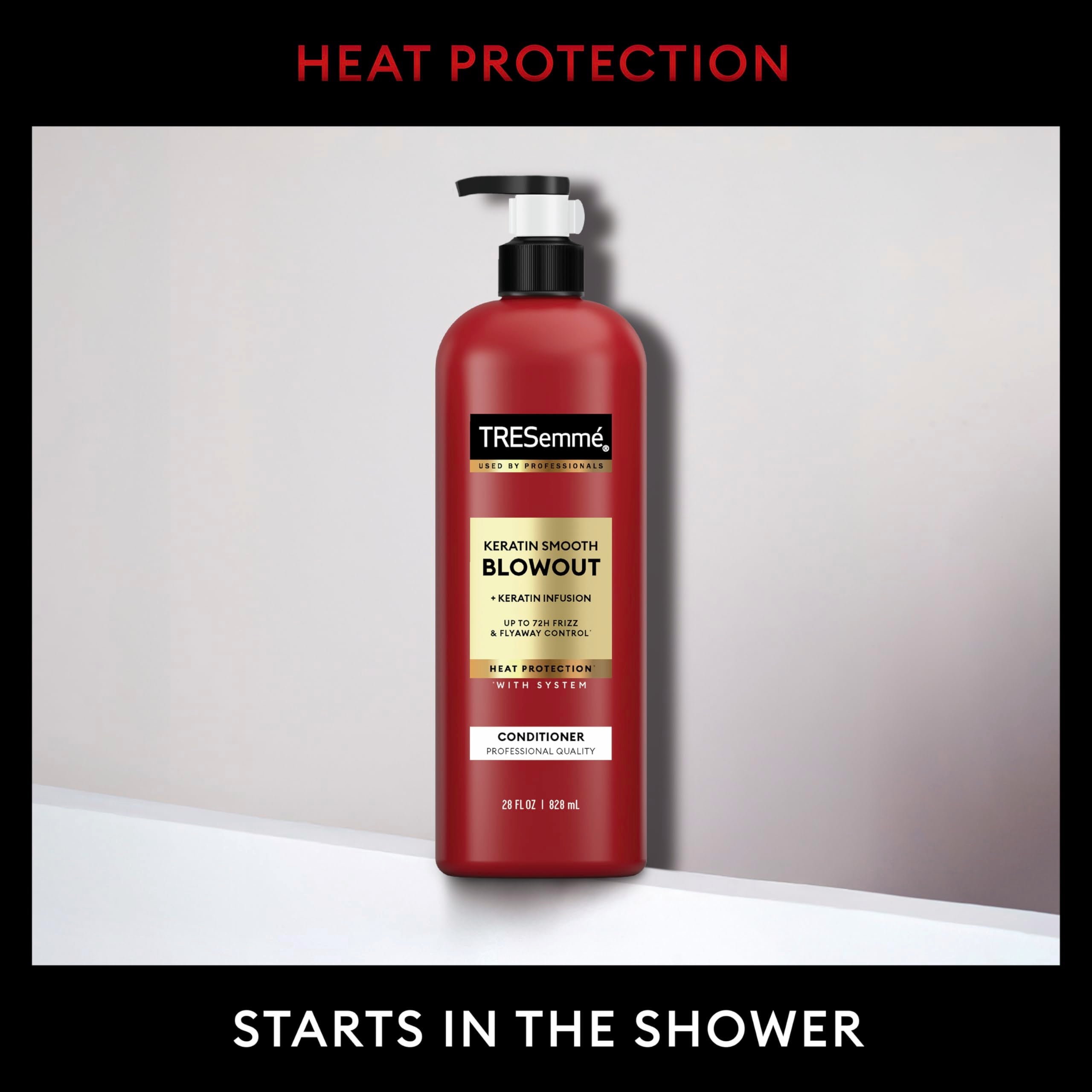 Keratin Smooth Conditioner texture on hand for silky feel