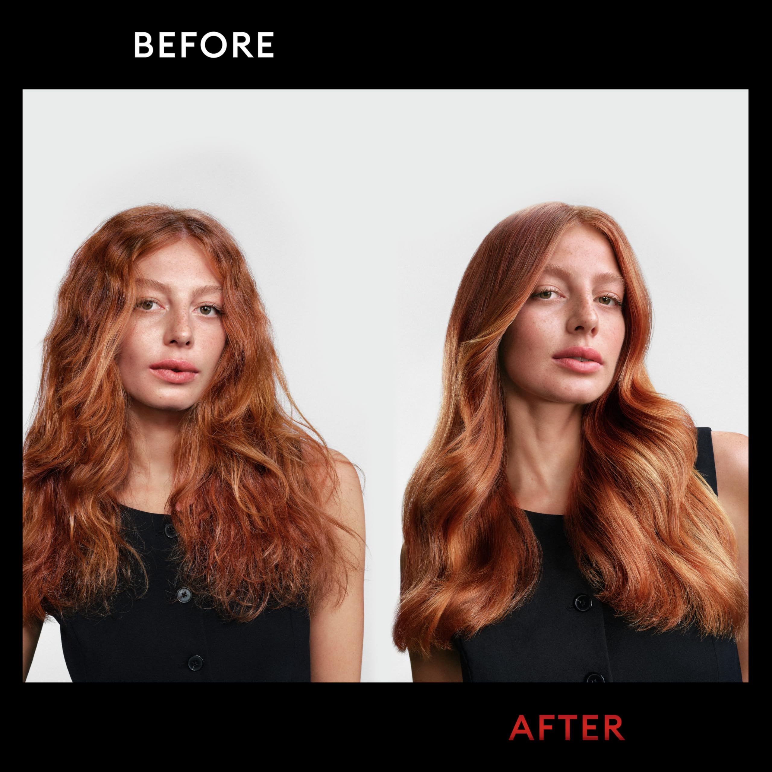 Keratin Smooth Conditioner bottle with silk serum beside it for shine