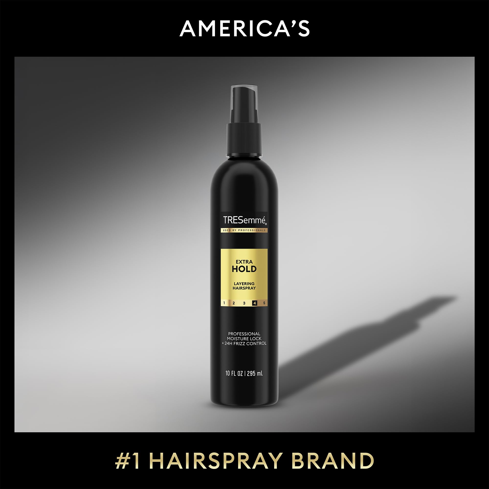 TRESemmé Professional-grade formulations highlighted on product packaging