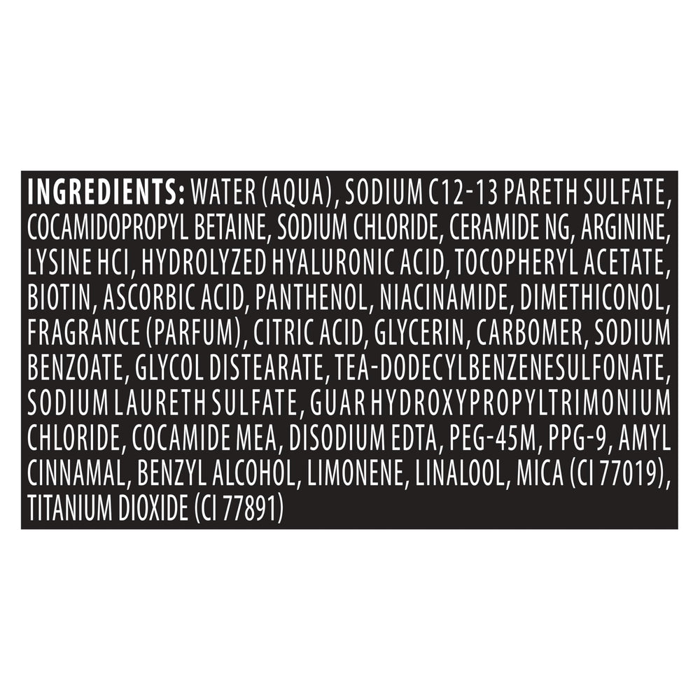 TRESemmé Rich Moisture Shampoo apply-after-wash routine shows hydrated, smooth results.