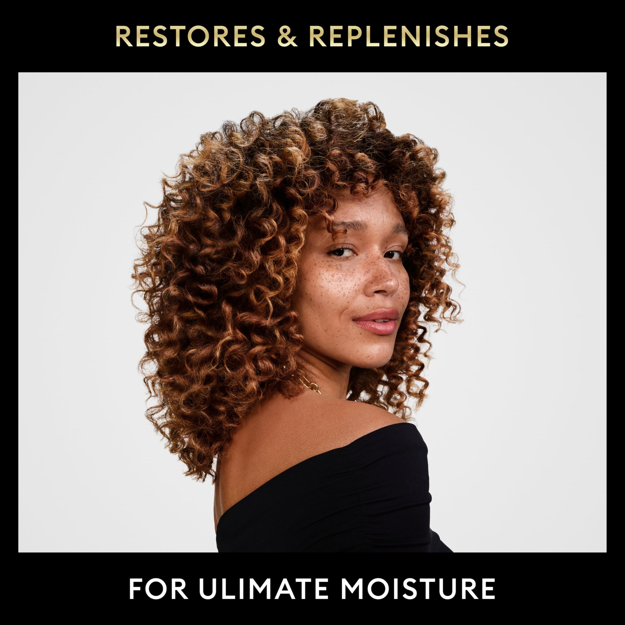 TRESemmé Rich Moisture Shampoo packaging close-up.