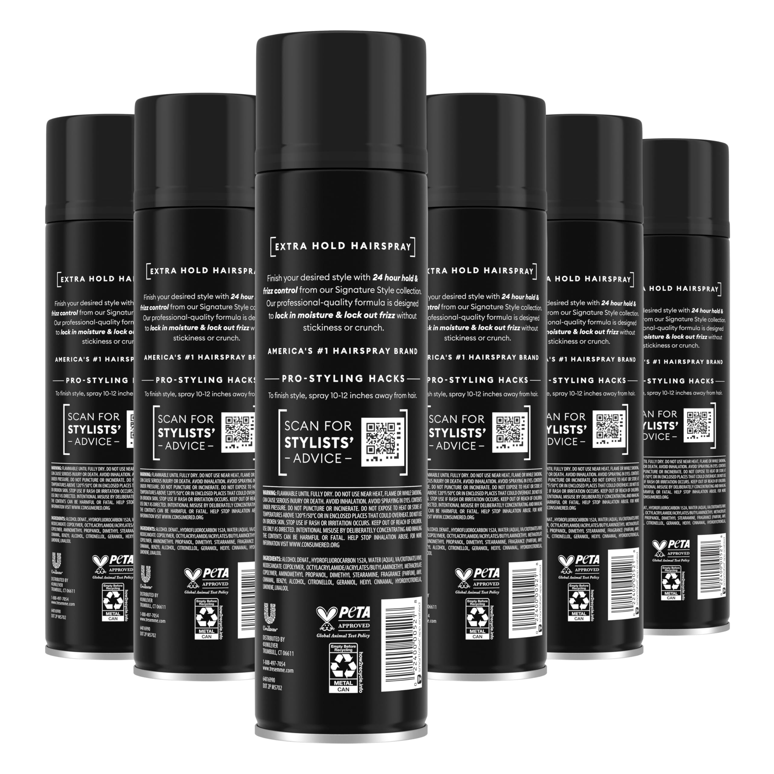 TRESemmé TRES Two hairspray bottle spray nozzle for even mist application