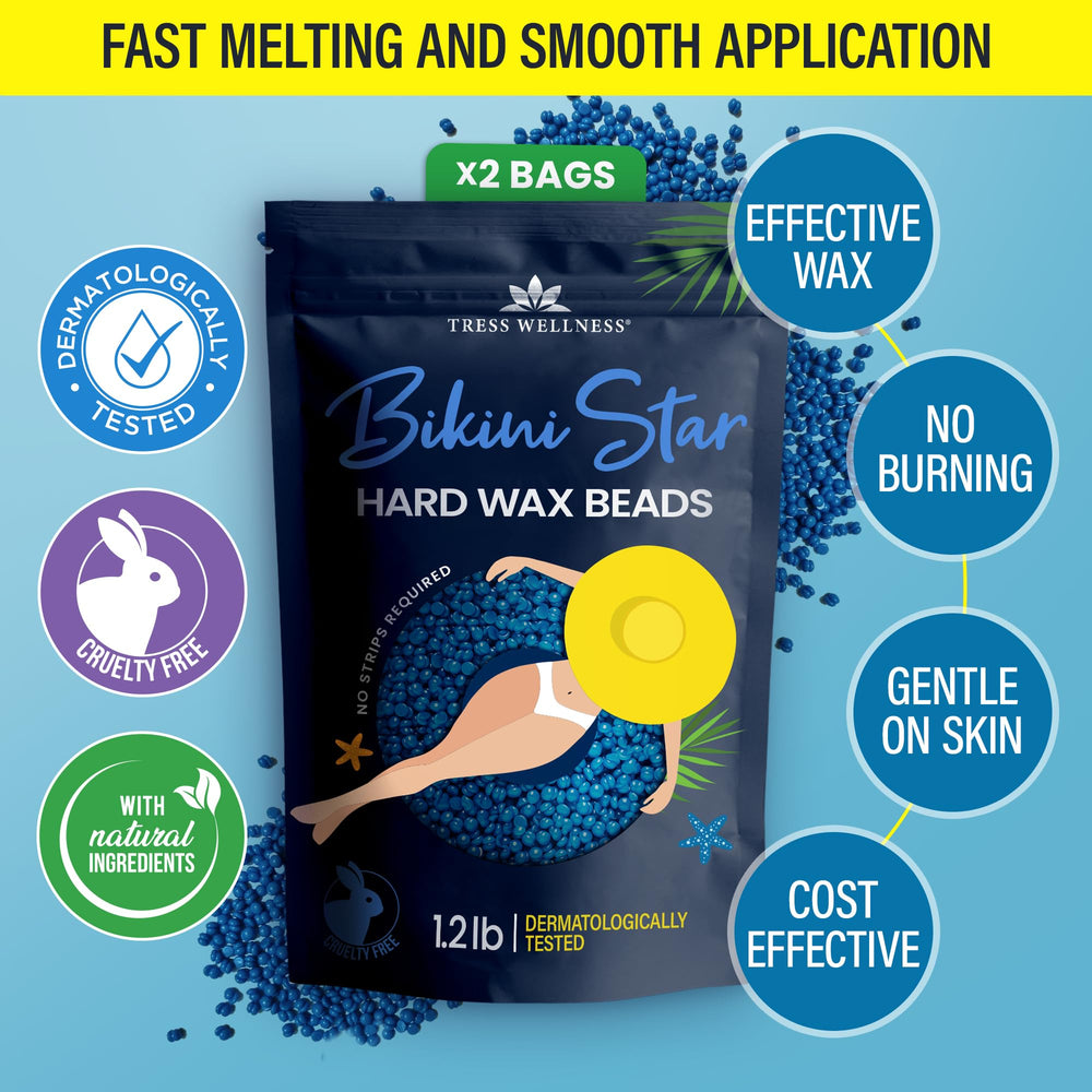 Tress Wellness waxing guide with pro tips for beginners.