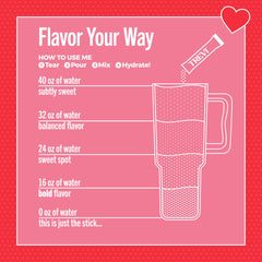 TREVI Sugar Free Electrolytes sour cherry flavor close-up emphasizes fruity hydration option