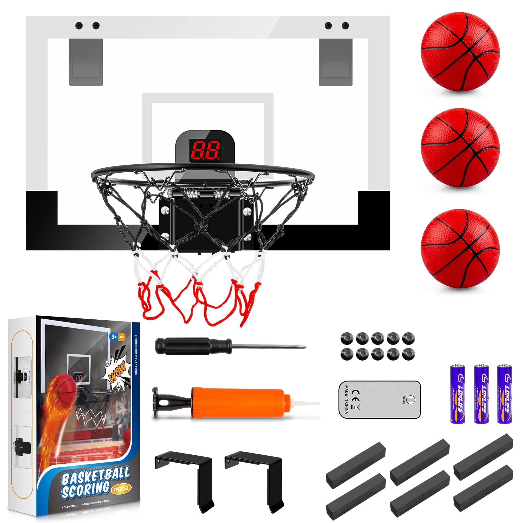 TREYWELL easy-install over-door setup saves space.
