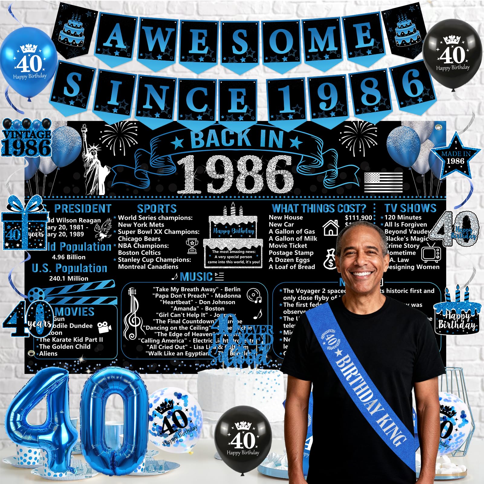 Trgowaul balloons pack provides versatile décor for centerpieces and balloon garlands.