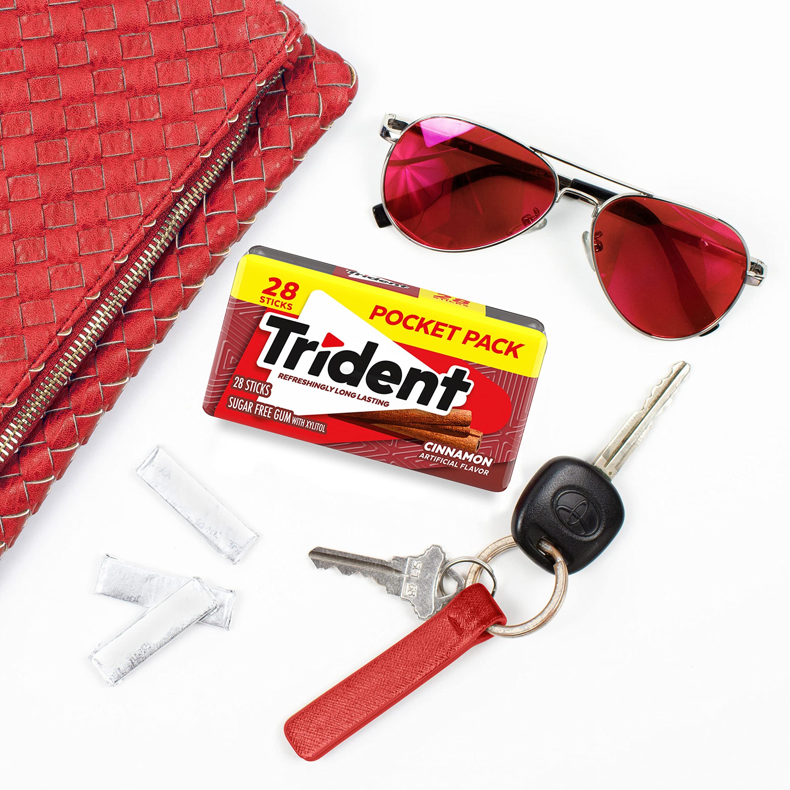 ADA Council notes chewing Trident after meals can stimulate saliva flow.