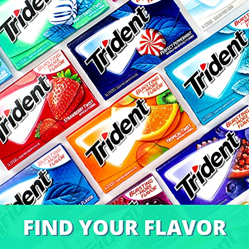 Trident minty-sweet twist gum as a shareable Halloween treat.