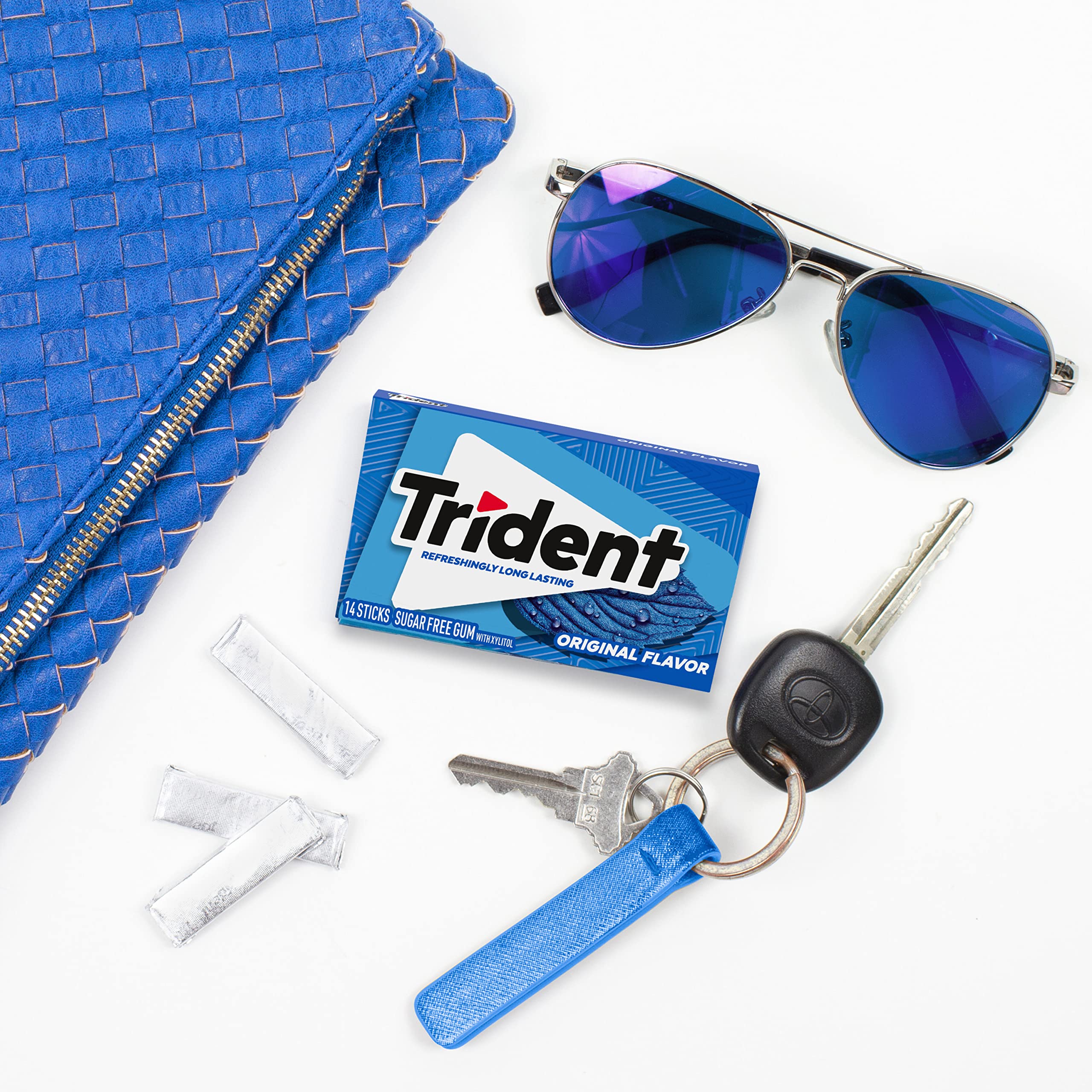 Trident Original gum 336 total pieces in this bulk set.