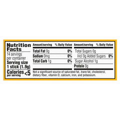 Trident Pineapple Twist gum 14-piece bar highlighting convenient chew portions.