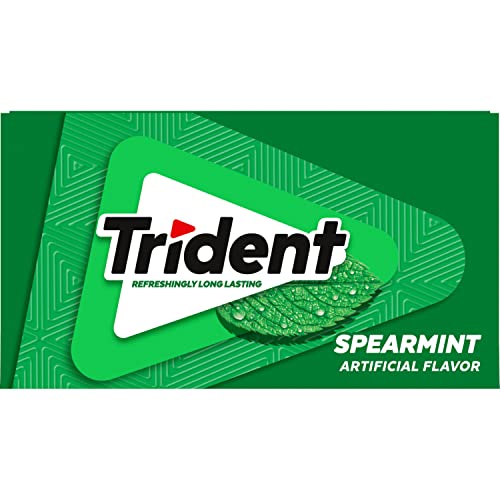 168-piece Trident Spearmint gum bulk display.