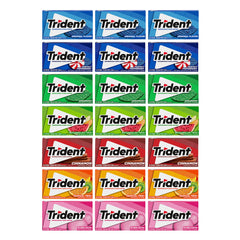 Trident sugar-free gum spearmint pack offers fresh breath after meals with long-lasting flavor.