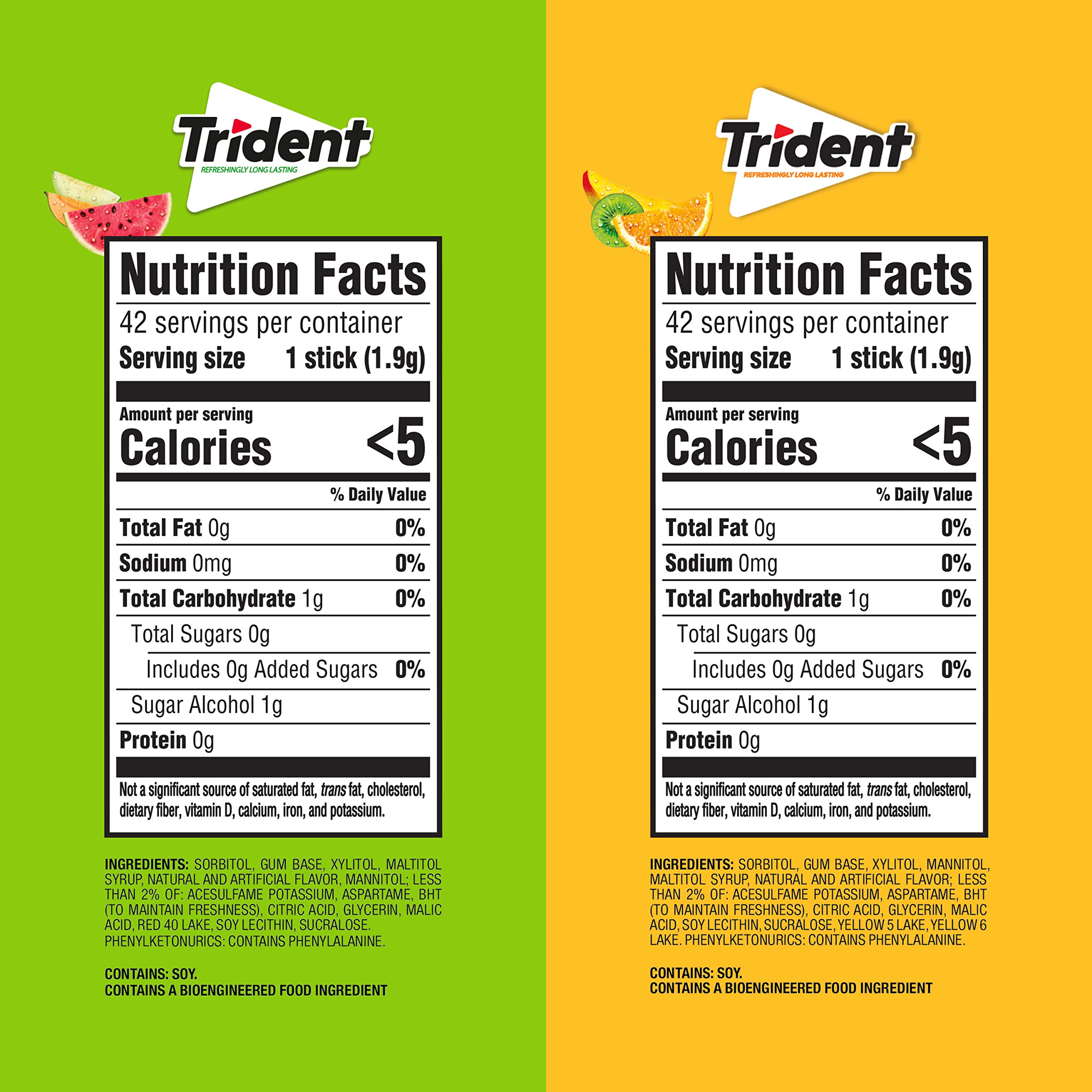 Trident Tropical Twist bulk front for a quick flavor boost