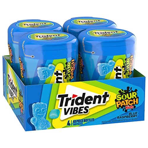 Sharing Trident Vibes gum with coworkers for a fresh break.