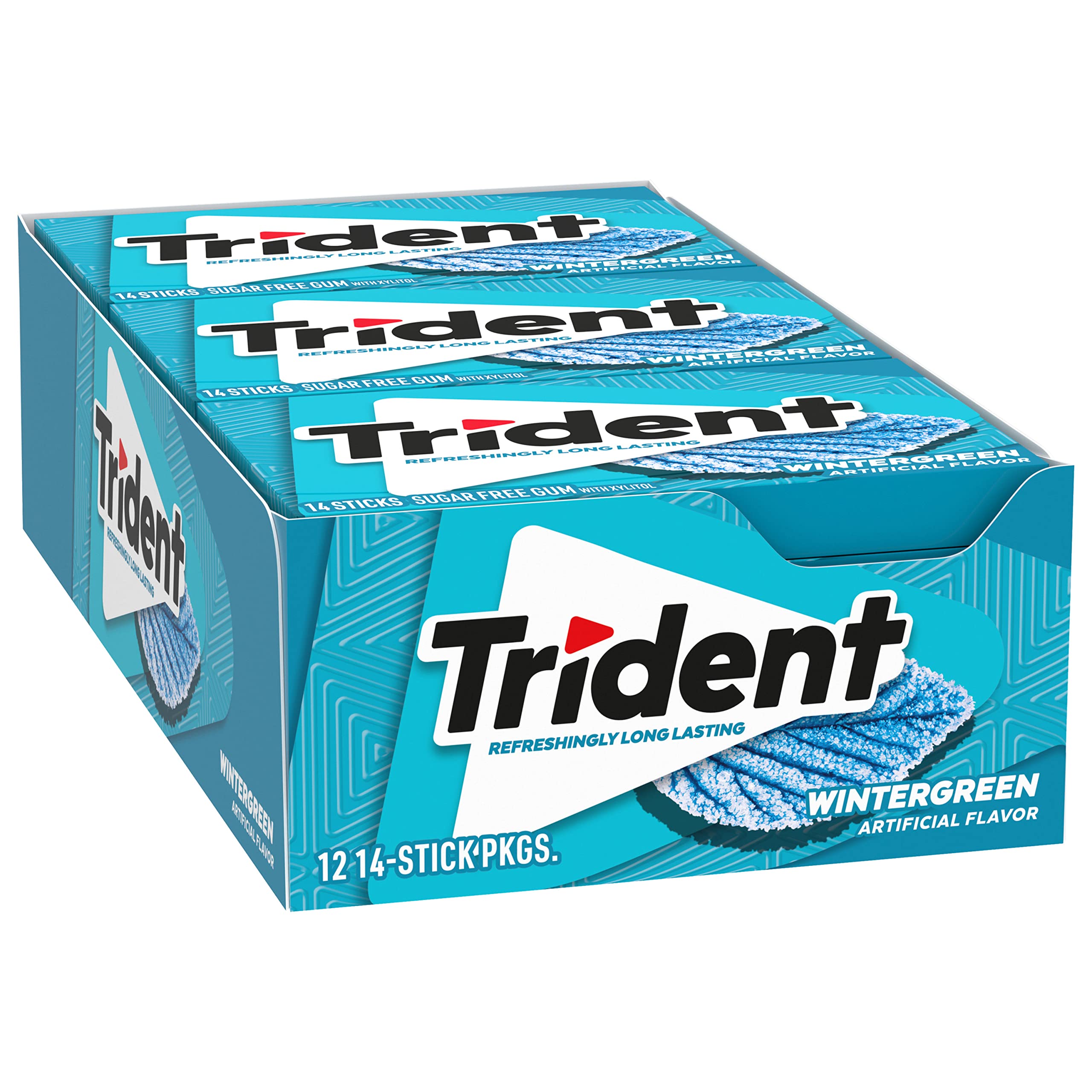 Office desk friendly Trident gum pack keeps breath fresh