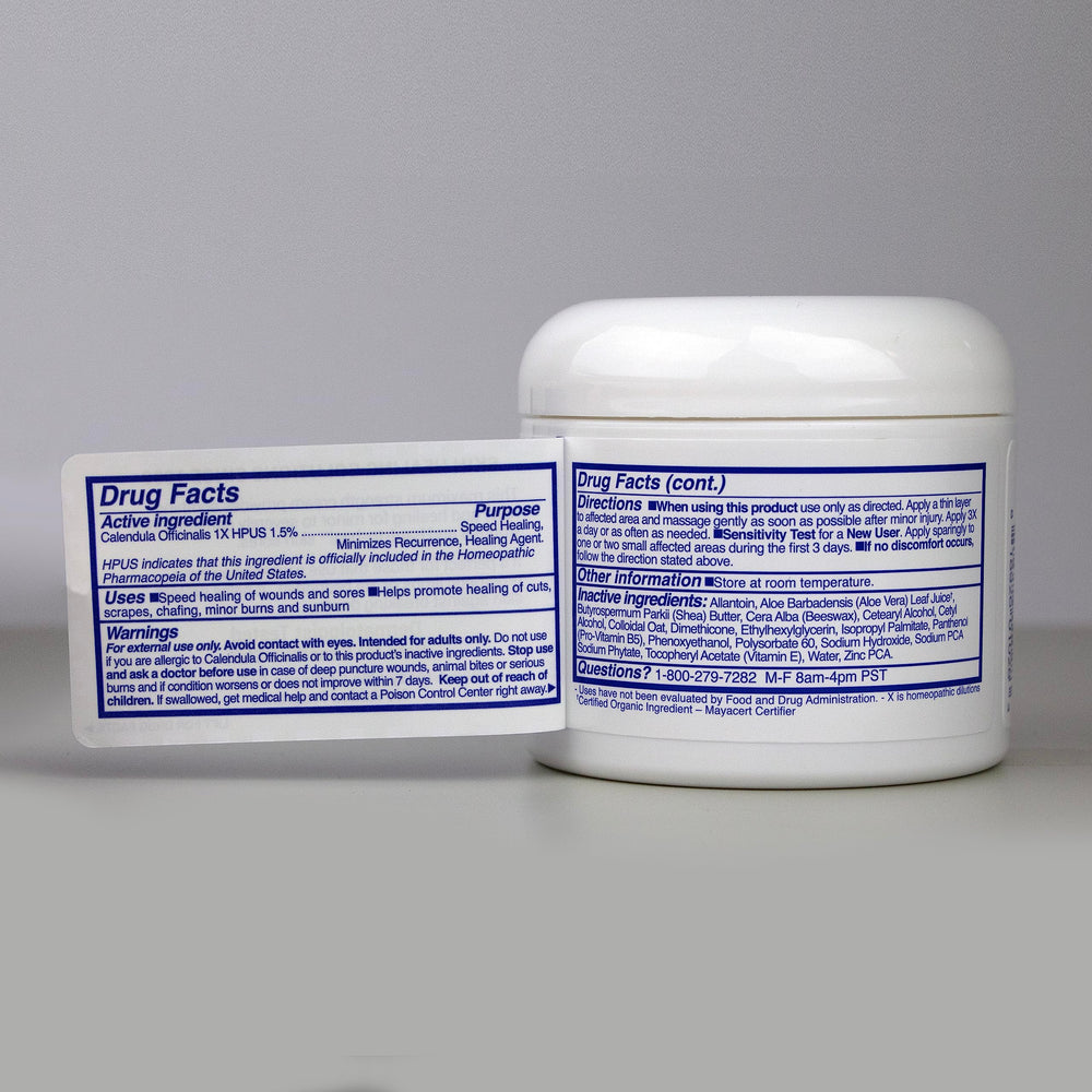 TriDerma MD fragrance-free label communicates a safe option for sensitive skin users