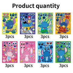 Trifoot 8-character stickers collection for creative expression.