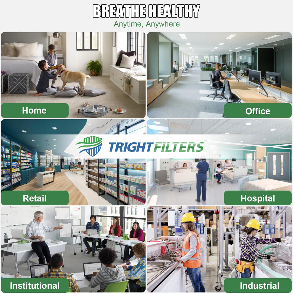 TRIGHTFILTERS compact design highlights space-saving form factor