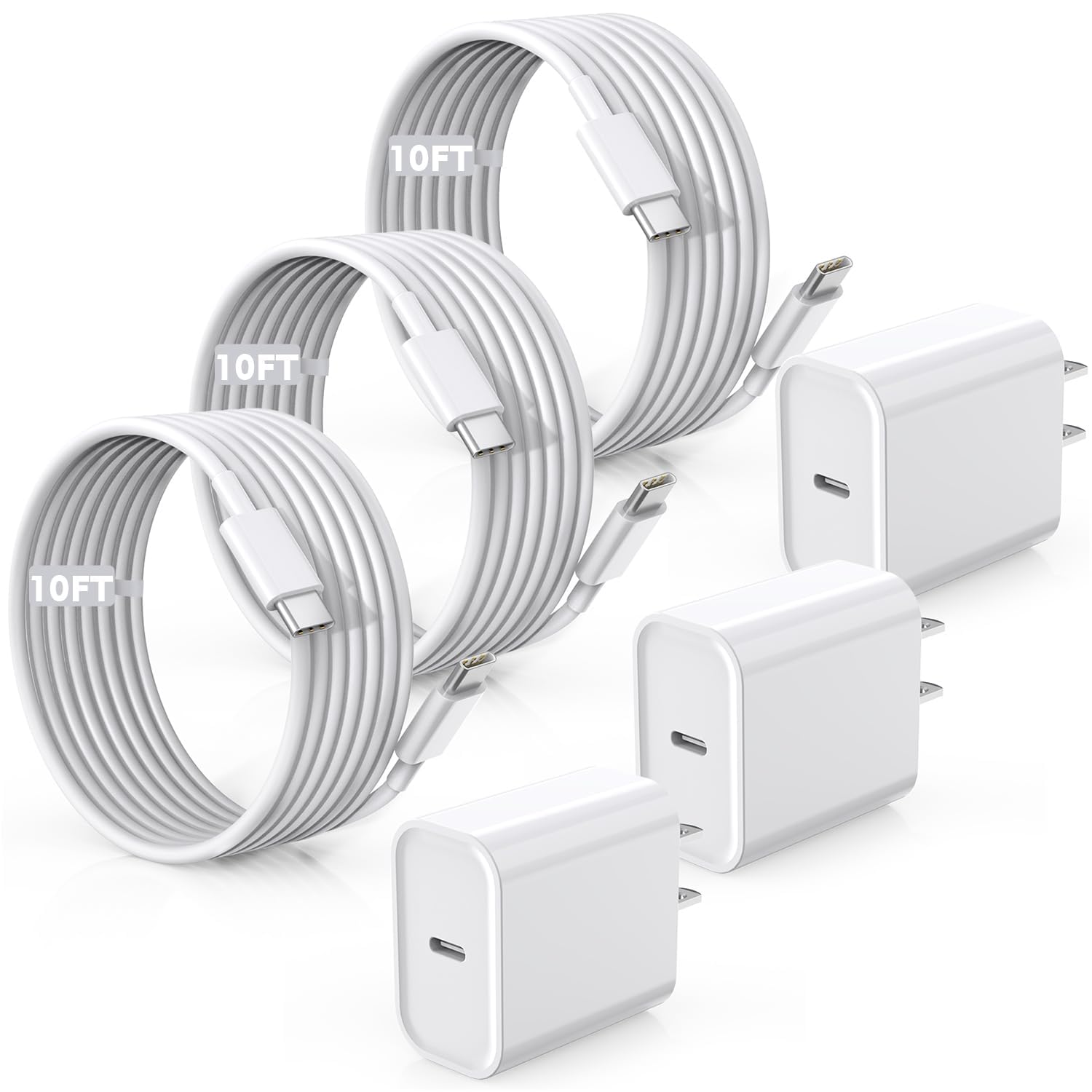 TrimDish fast charger wall plug 20W powers iPhone quickly and safely